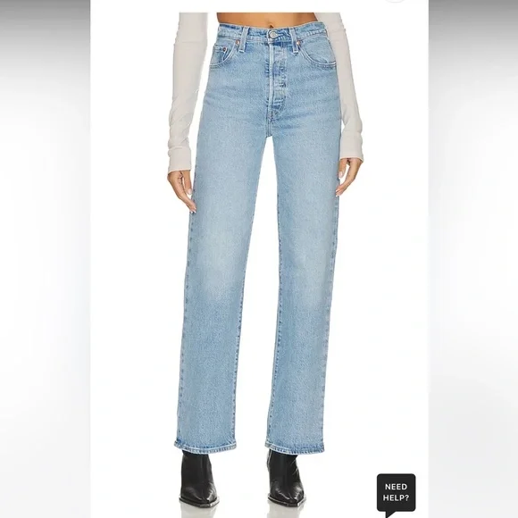 Levi’s Ribcage Straight Jean - Picture 1 of 4